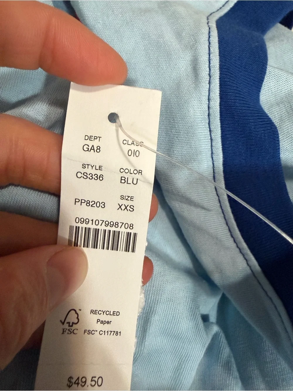 J crew Vintage jersey 